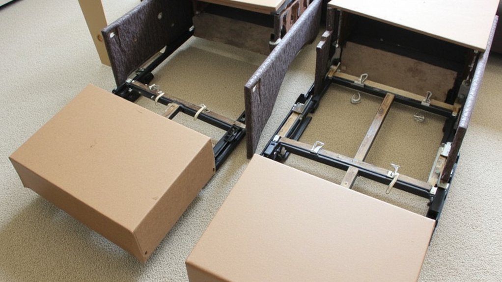 sectional connection types explained