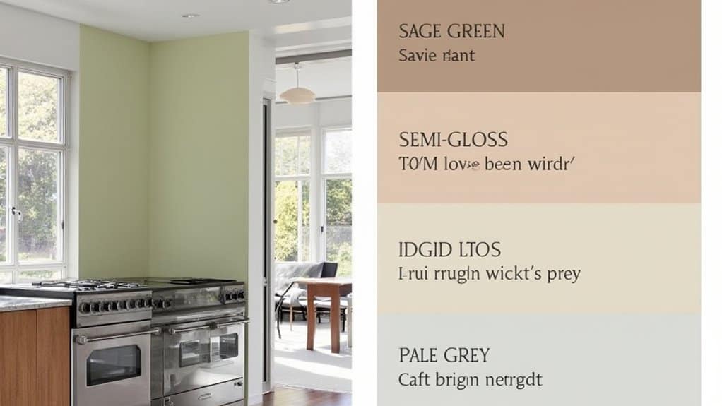 selecting kitchen paint color