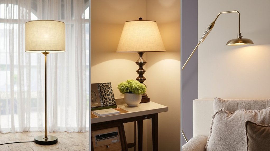 selecting living room lamps