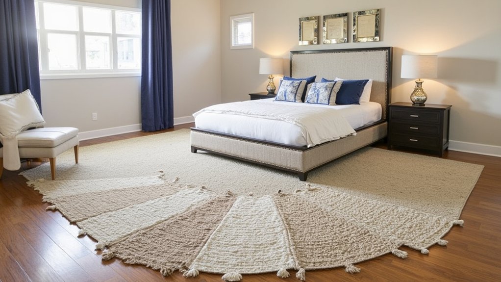 selecting the perfect bedroom rug