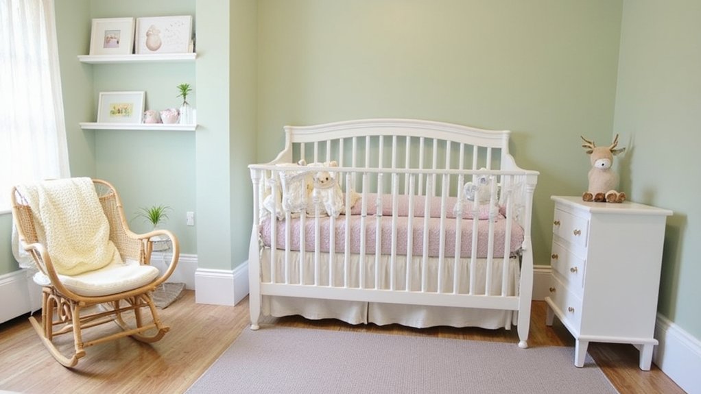 serene nursery color ideas