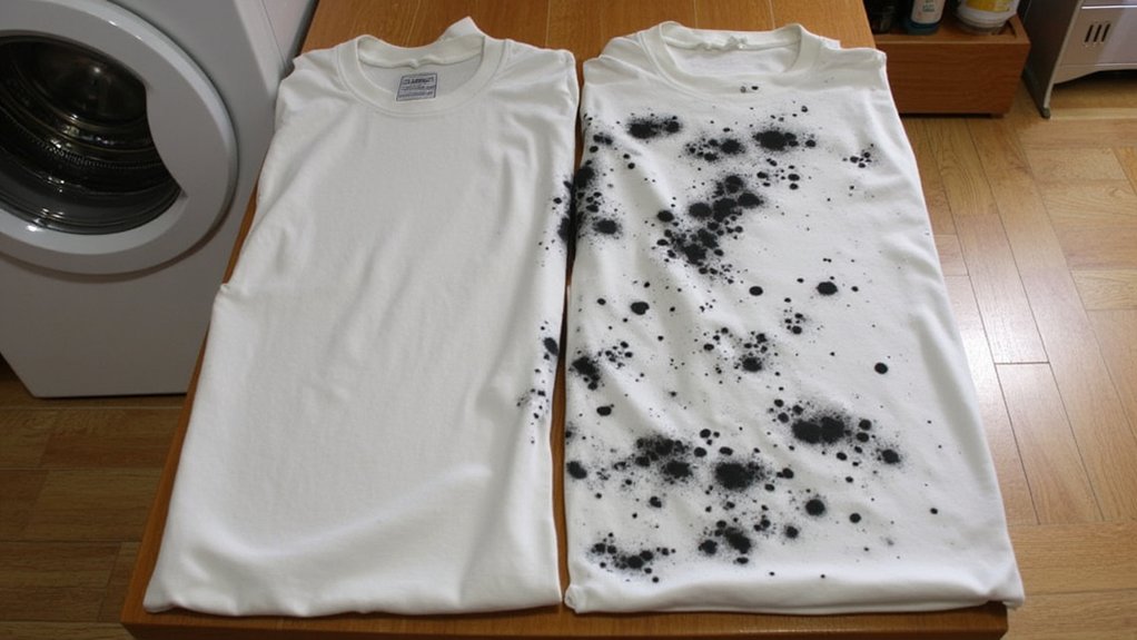 sharpie may bleed during wash