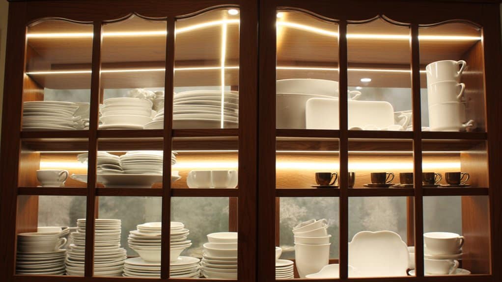 size based dish arrangement tips