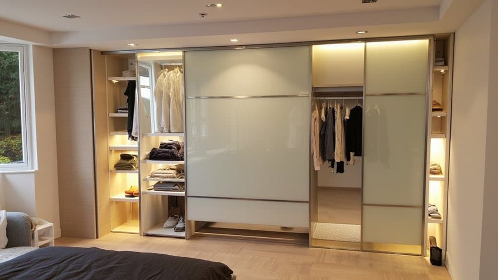 sleek storage solution for apartments