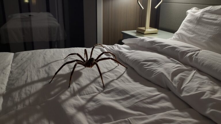 Do Spiders Bite At Night In Bed?