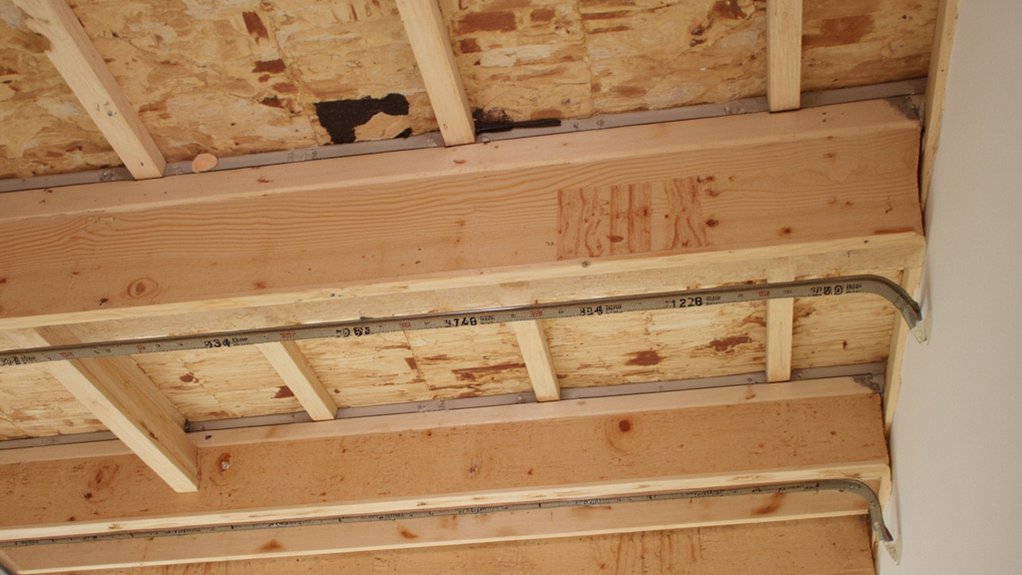 stud spacing in ceilings