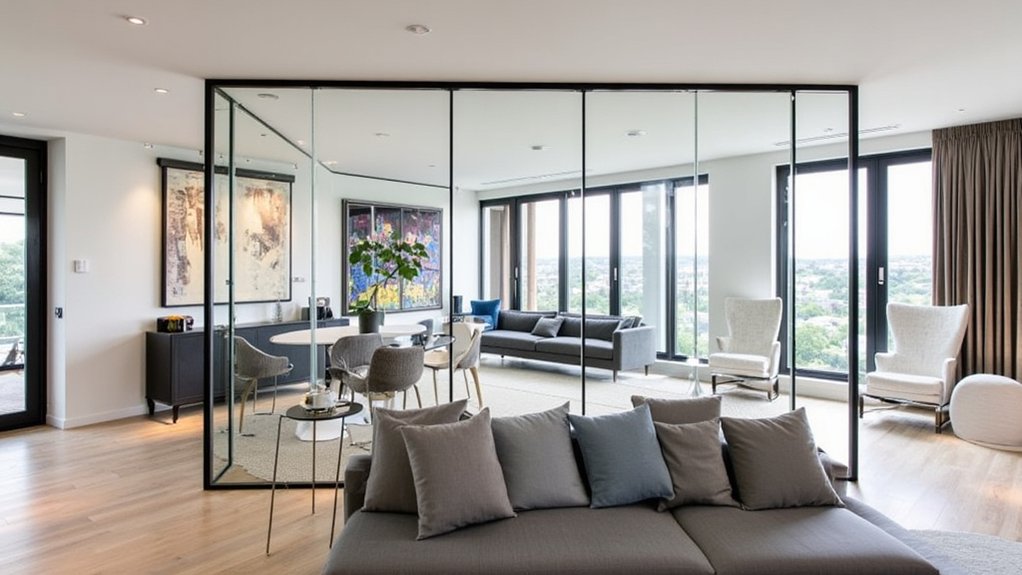 stylish modern room dividers