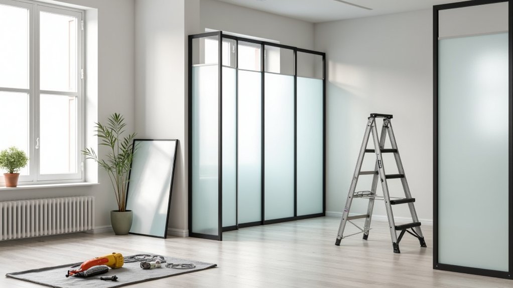 How To Create A Foyer In An Open Living Room 4 stylish vertical room dividers