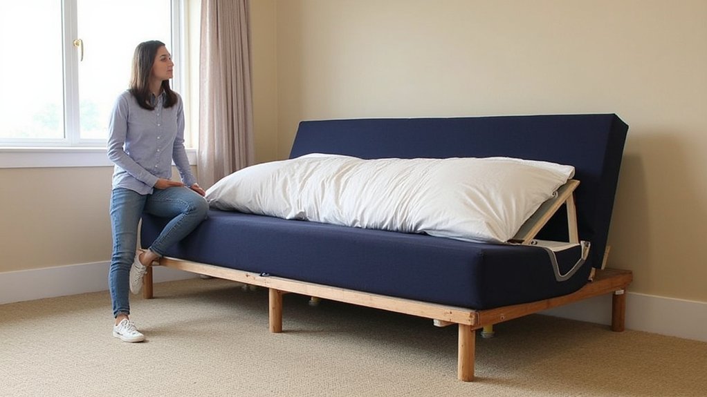 test futon for stability