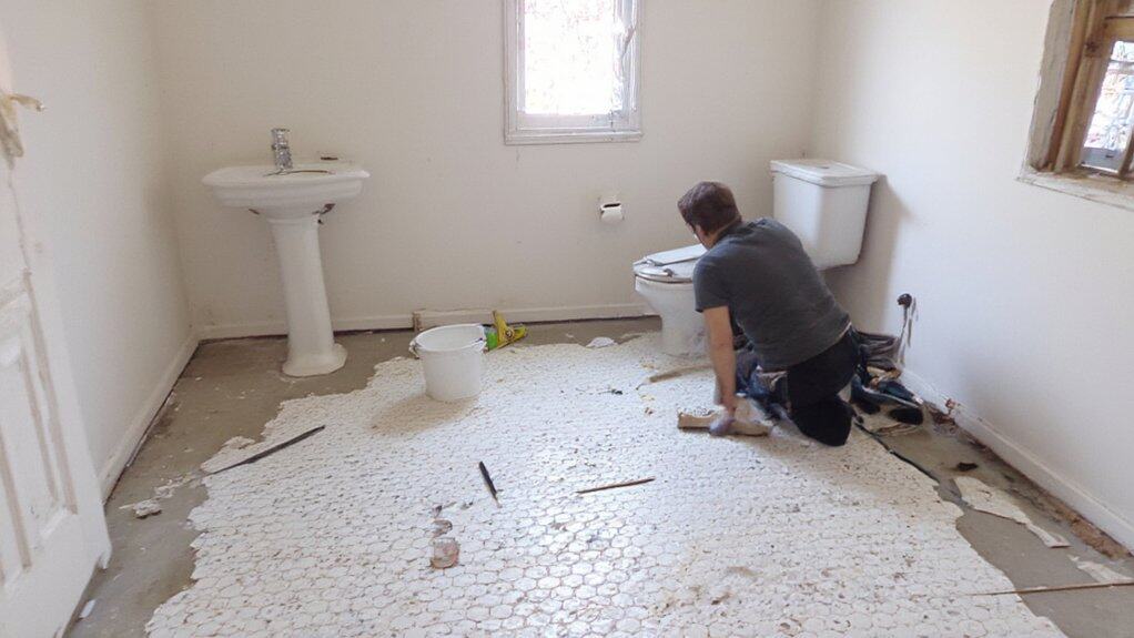 tiling a bathroom duration