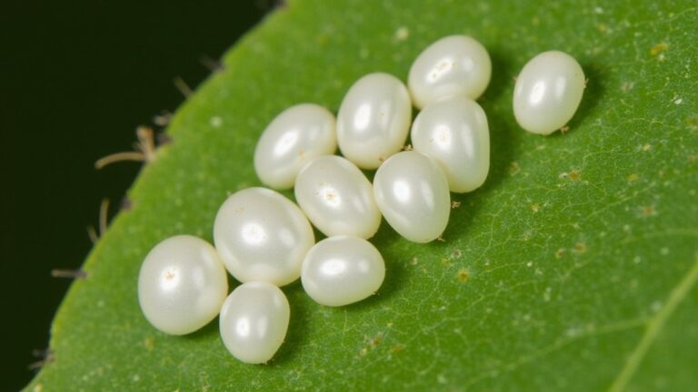 What Insect Lays Tiny White Eggs?