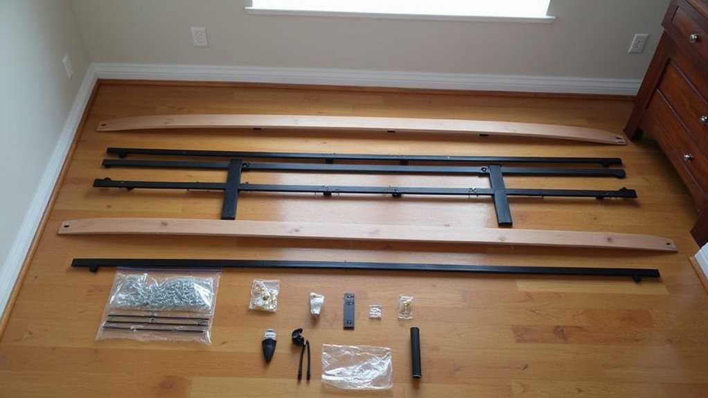 unpack and organize components