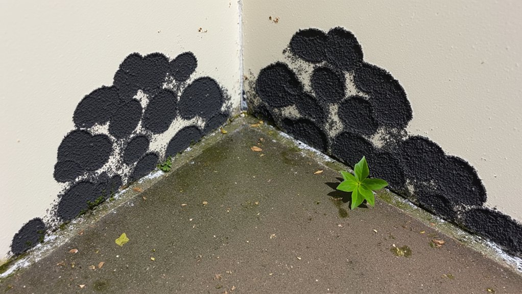 urine like mold odors detected