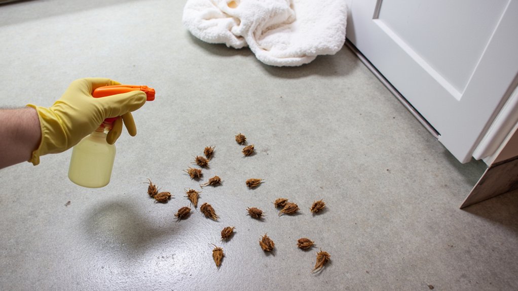 vinegar disinfects mouse droppings