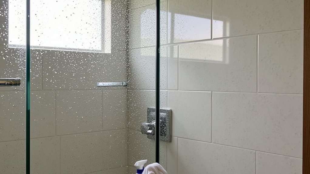 vinegar effectively removes water spots