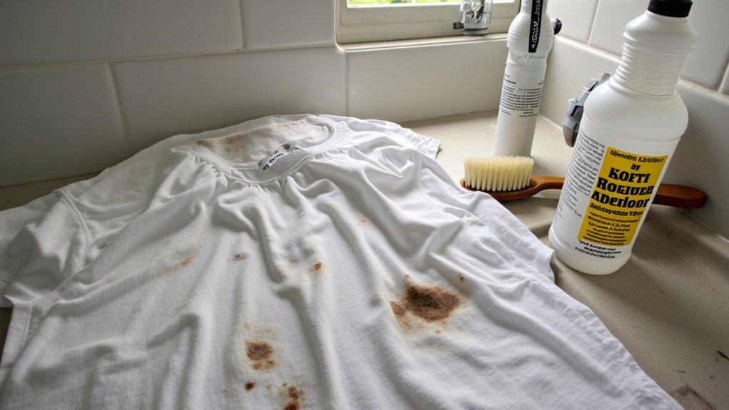 vomit stain pre wash treatment