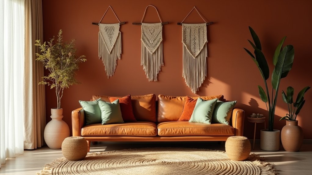 warm earthy color palette