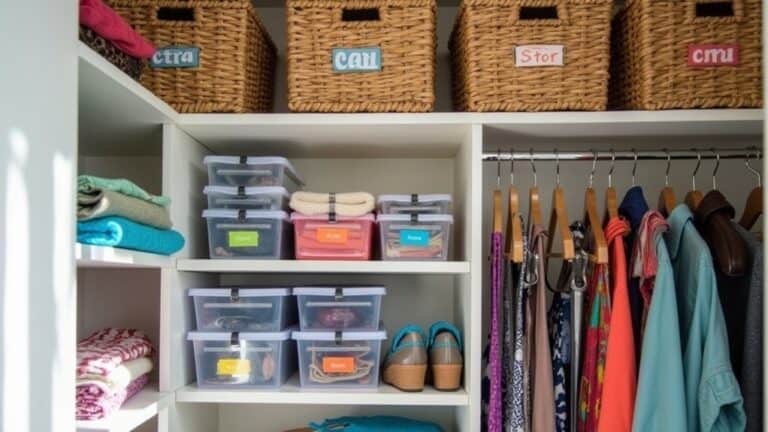 15 Dollar Store Closet Organization Ideas