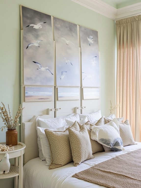 coastal seabird gallery display