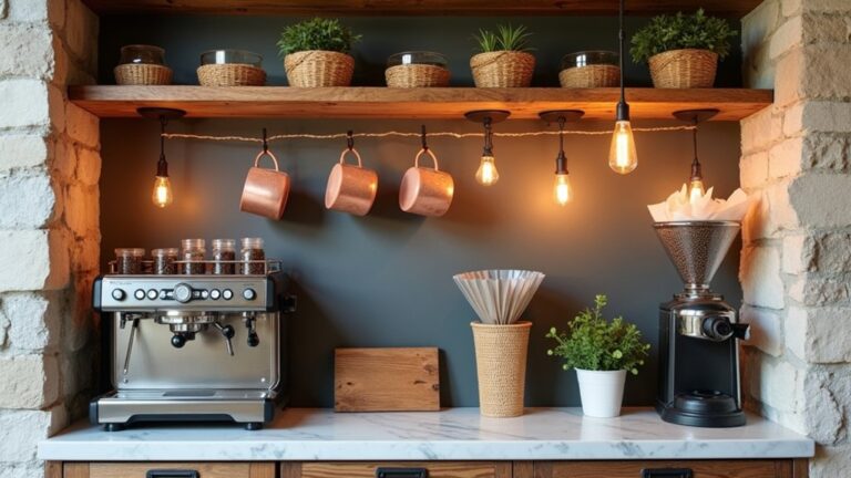15 Amazing DIY Home Coffee Bar Ideas