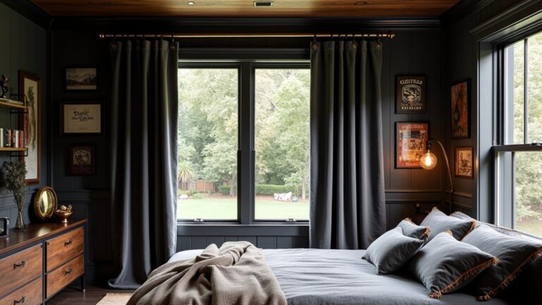 15 Amazing Man Cave Curtain Ideas 