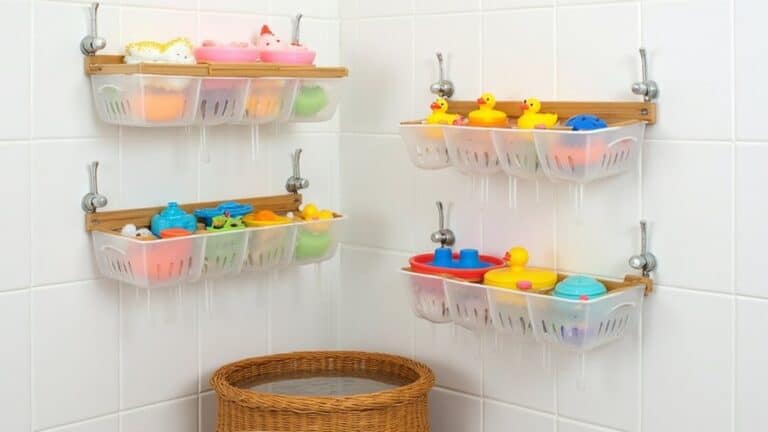 15 Brilliant Bath Toy Storage Ideas and Solutions