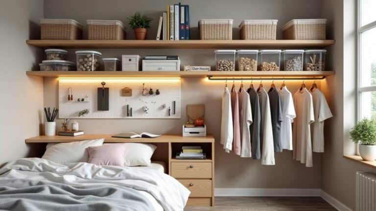 15 Best Dorm Room Organization Ideas