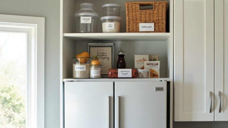 Useful Above Refrigerator Storage Ideas That Will Make Your Life Easier