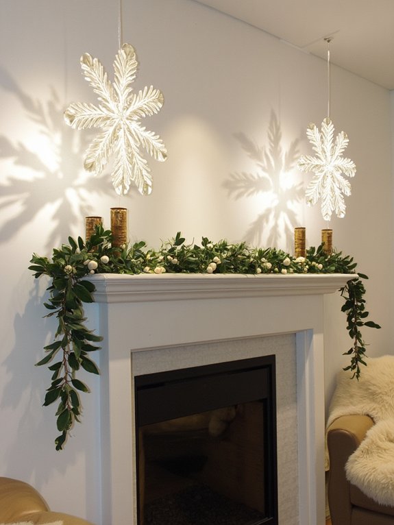 15 Modern Christmas Decor Ideas for A Cozy Holiday Home 3 elegant frosted glass ornaments