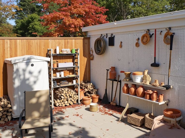 10 Tips For Fall Outdoor Organization