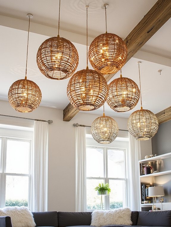 15 Modern Christmas Decor Ideas for A Cozy Holiday Home 11 metal orbs for decor