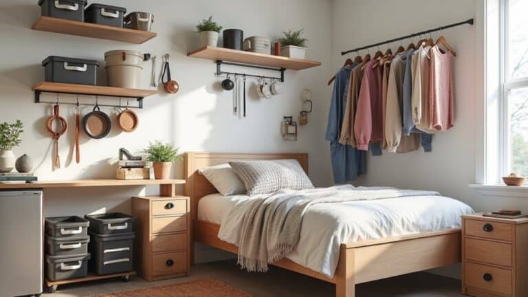 15 Clever Dorm Room Storage Ideas